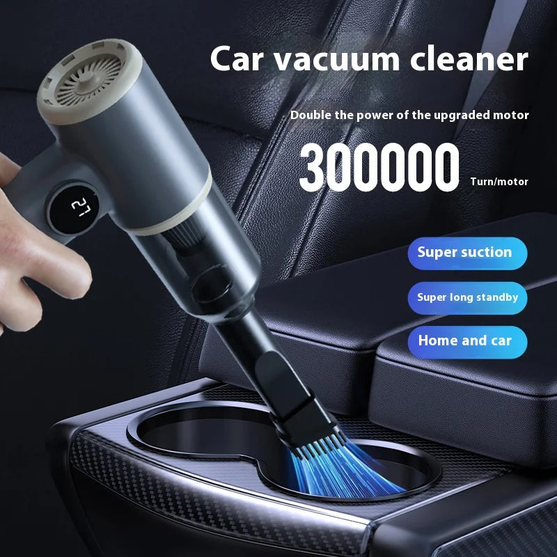 Aspirador de pó portátil sem fio Xiaomi para carro, lavagem, sopro, dupla utilização, doméstico, forte sucção, portátil, carregamento, aspirador de pó