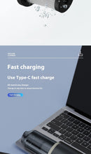 Aspirador de pó portátil sem fio Xiaomi para carro, lavagem, sopro, dupla utilização, doméstico, forte sucção, portátil, carregamento, aspirador de pó