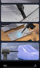 Aspirador de pó portátil sem fio Xiaomi para carro, lavagem, sopro, dupla utilização, doméstico, forte sucção, portátil, carregamento, aspirador de pó