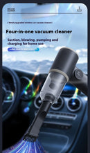 Aspirador de pó portátil sem fio Xiaomi para carro, lavagem, sopro, dupla utilização, doméstico, forte sucção, portátil, carregamento, aspirador de pó
