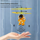 Brinquedo robô voador STEM com tecnologia de detecção automática, brinquedo educativo que economiza energia.