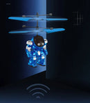 Brinquedo robô voador STEM com tecnologia de detecção automática, brinquedo educativo que economiza energia.